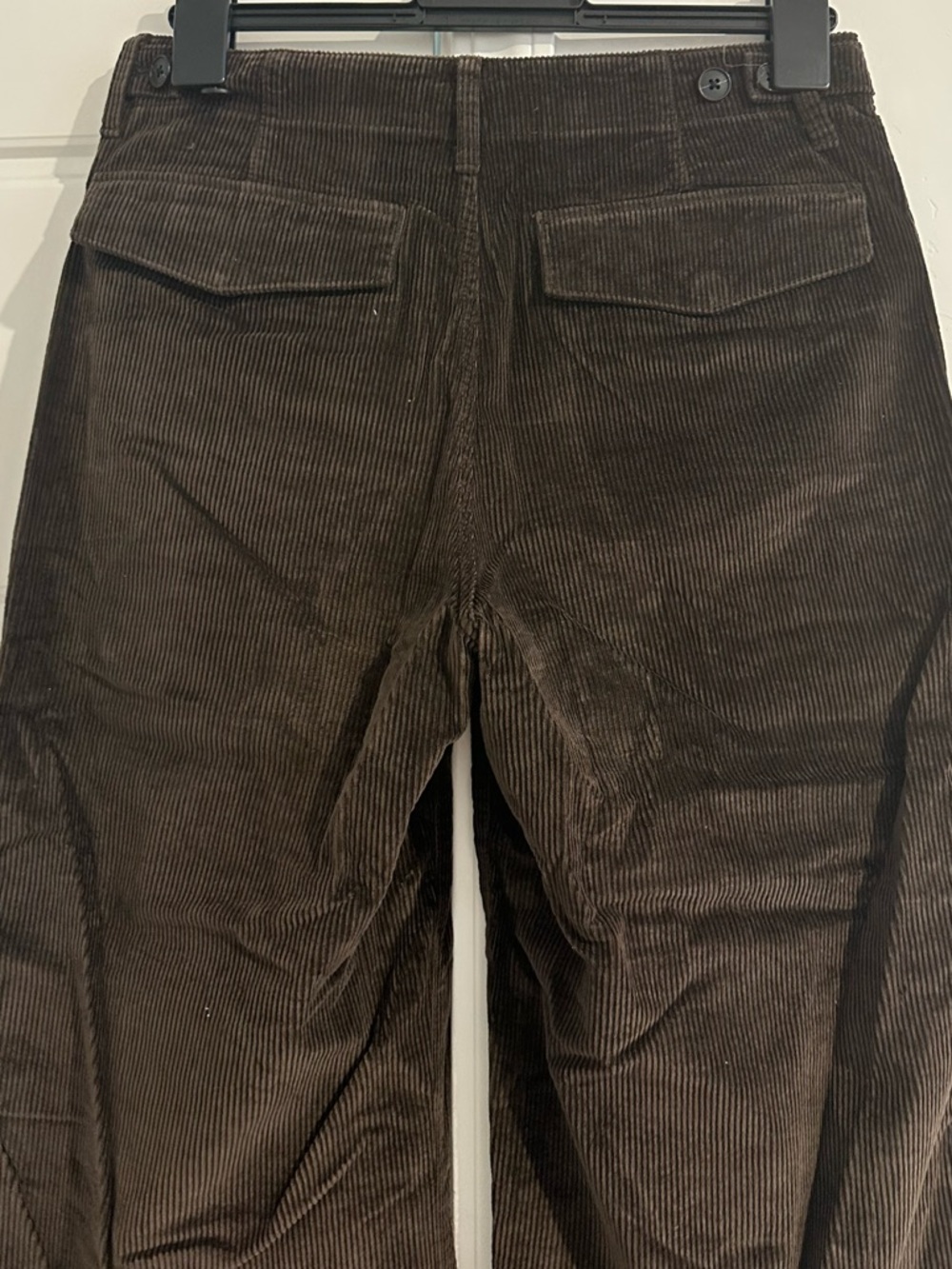 Women’s Brown Corduroy Wide-Leg Pants - Picture 3 of 4
